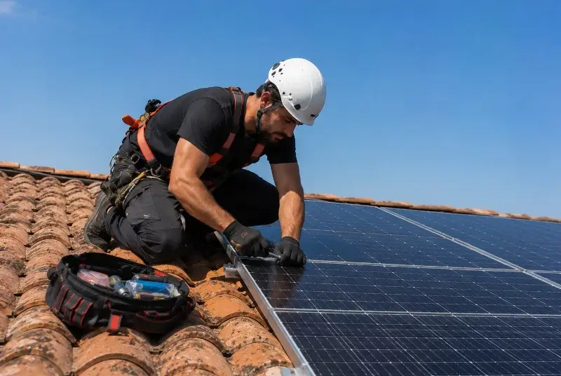 Maintenance et monitoring de panneaux solaires aux Portes du Coglais