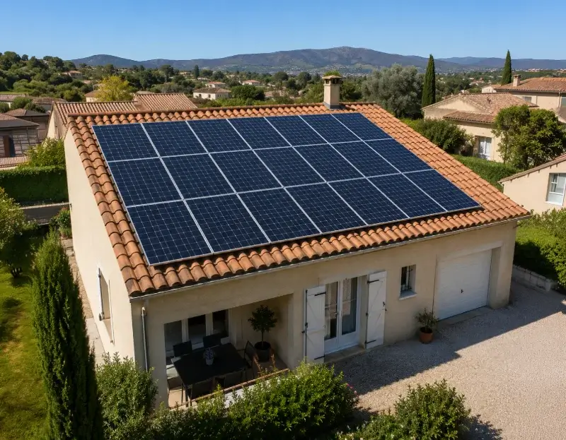 Prime à l'autoconsommation panneaux solaires Les Portes du Coglais — aide financière de l'État